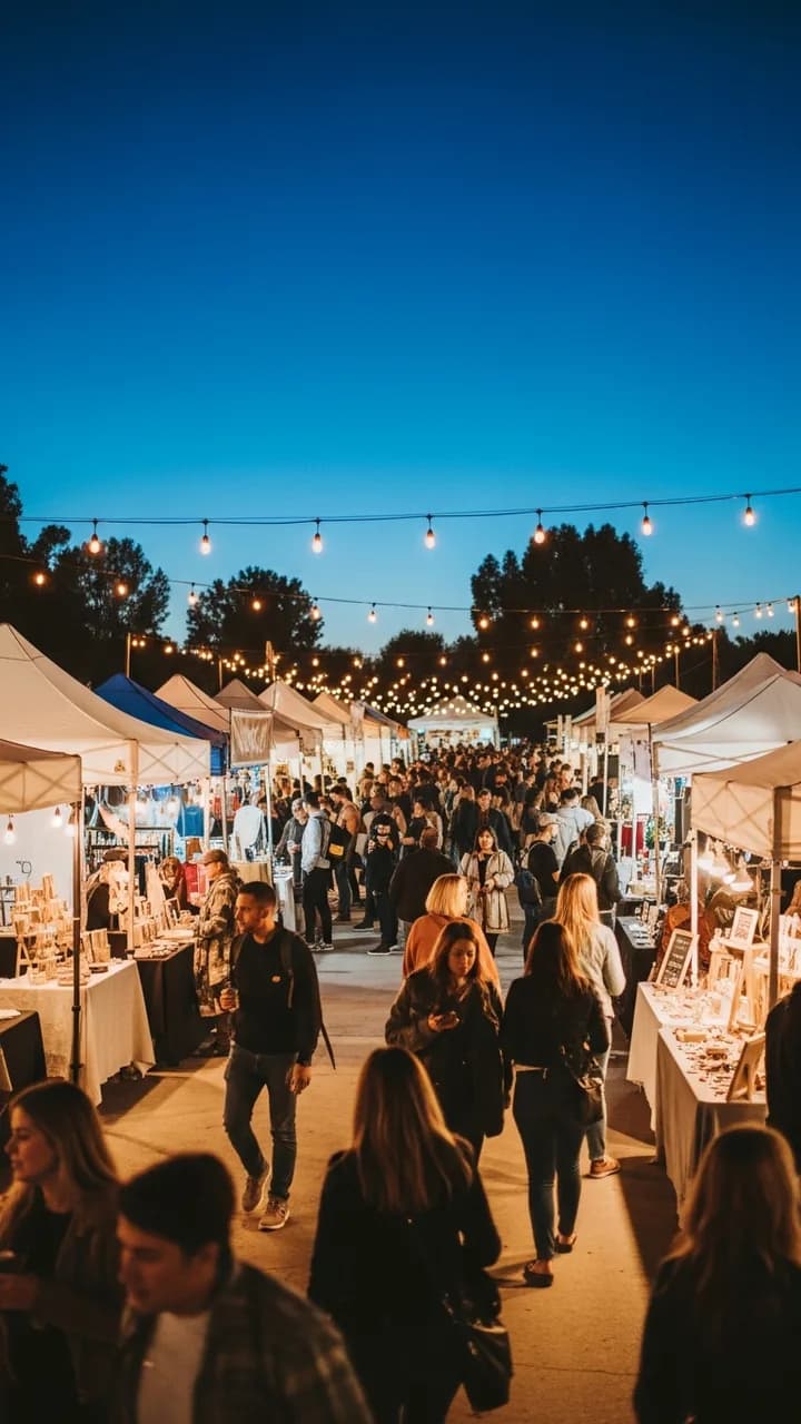 A festival in Long Beach on Friday night
